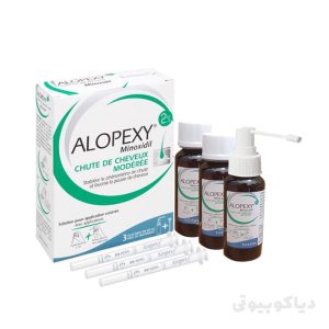 محلول ضد ریزش آلوپکسی ۲ درصد (Alopexy 2%) مخصوص بانوان