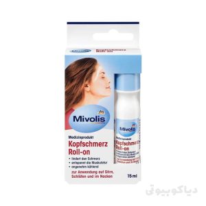 رول موضعی تسکین دهنده و ضد سردرد Mivolis