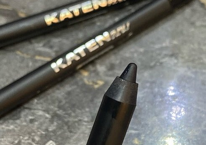 مداد چشم مشکی ضد آب 24 ساعته کاتن - katen اورجینال