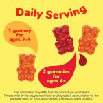 پاستیل مولتی ویتامین و مواد معدنی کودکان L'il Critters Gummy ساخت آمریکا (62 عددی)