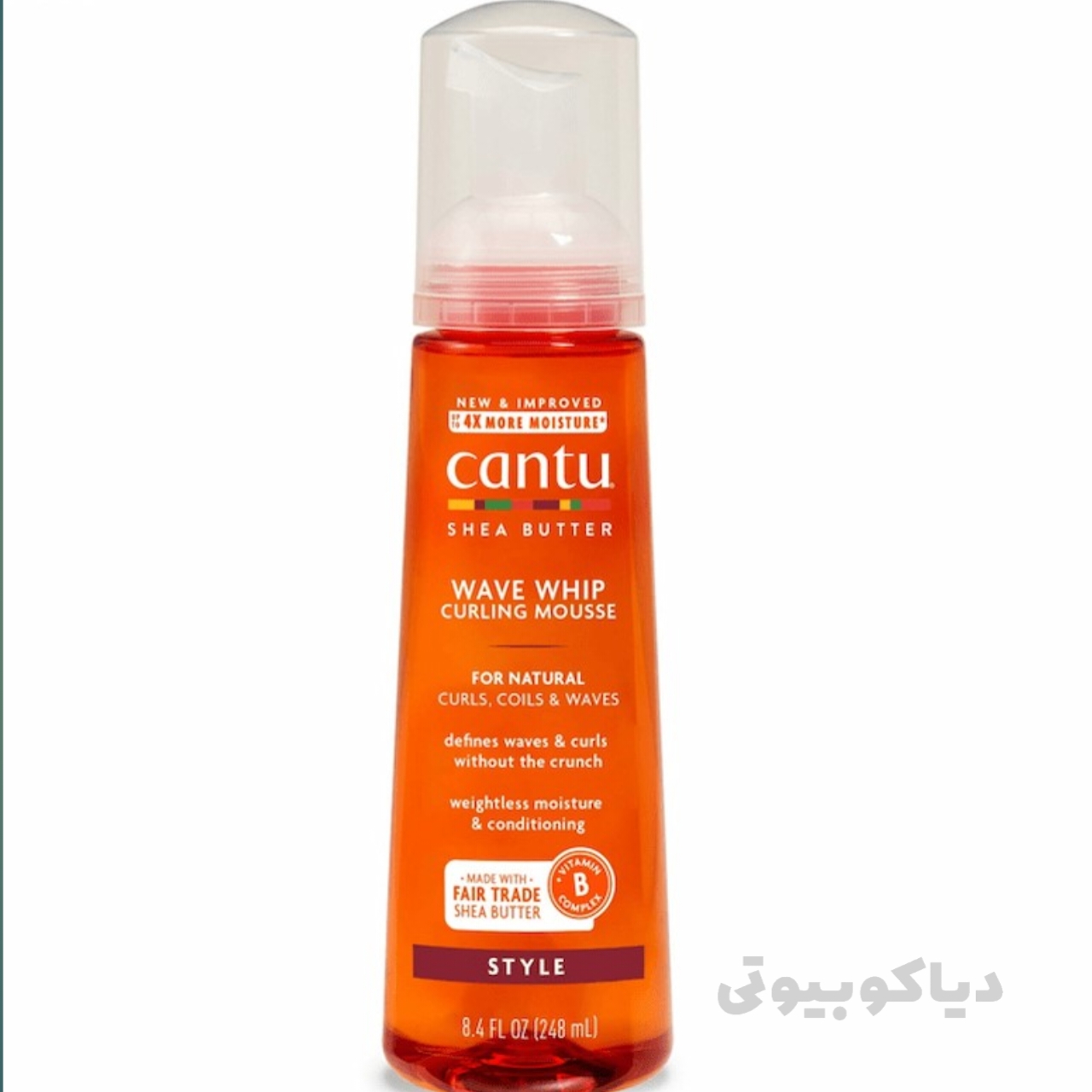 20260501_011145 موس حالتدهنده موی فر کنتو (Cantu Wave Whip Curling Mousse) - Image 1